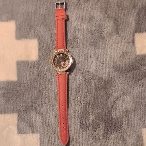 Geneva Women's Watch - Gold and Red